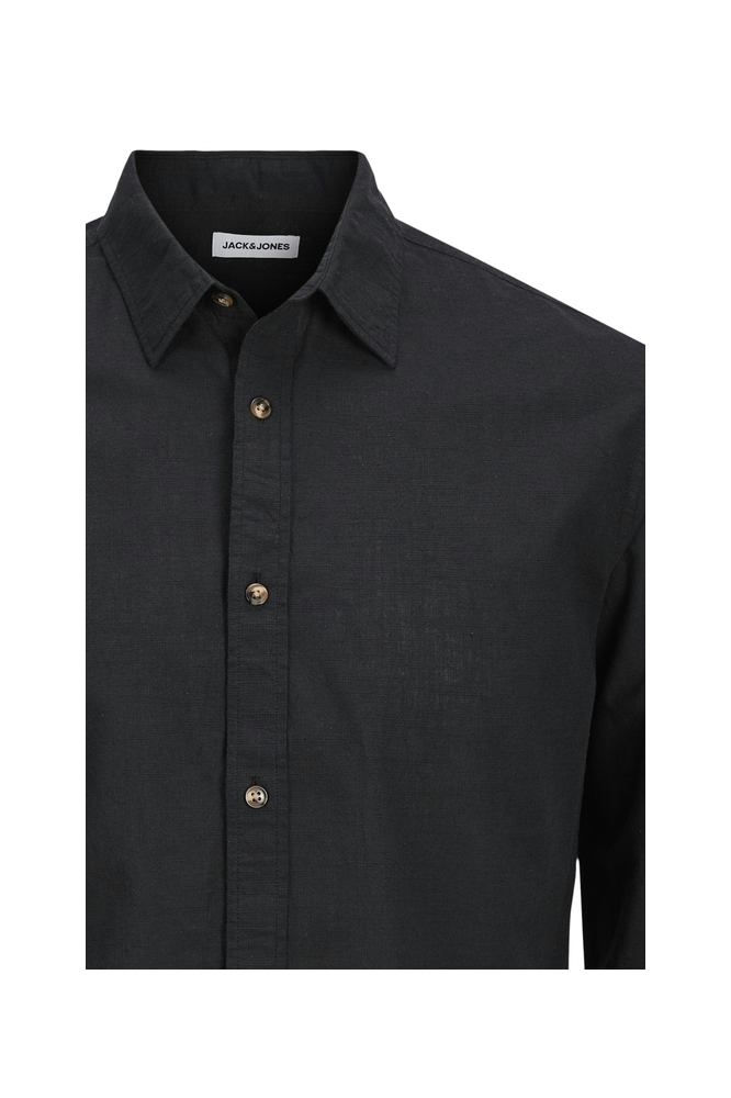 JJESUMMER SHIRT LS SN 12269315 BLACK